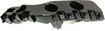 Jeep Front, Driver Side Bumper Bracket-Plastic, Replacement REPJ013114