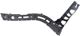 Jaguar Rear, Passenger Side Bumper Bracketmper Bracket-Plastic, Replacement REPJ762701