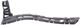 Jaguar Rear, Driver Side Bumper Bracketr Bracket-Plastic, Replacement REPJ762702