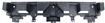 Jaguar Rear, Center Bumper Bracket-Plastic, Replacement REPJ763201