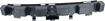 Jaguar Rear, Center Bumper Bracket-Plastic, Replacement REPJ763201