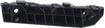 Kia Front, Driver Side Bumper Bracket-Plastic, Replacement REPK013116