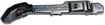 Front, Driver Side Bumper Bracket-Plastic, 865131D000, KI1042116