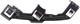 Kia Front, Driver Side Bumper Bracket-Steel, Replacement REPK013138