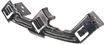 Kia Front, Driver Side Bumper Bracket-Steel, Replacement REPK013138