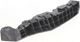 Kia Front, Driver Side Bumper Bracket-Steel, Replacement REPK013142