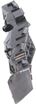 Kia Front, Driver Side Bumper Bracket-Steel, Replacement REPK013142