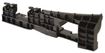 Lexus Front, Driver Side Bumper Bracket-Steel, Replacement REPL013116