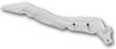 Mazda Rear, Passenger Side Bumper Bracketmper Bracket-Steel, Replacement REPM762703