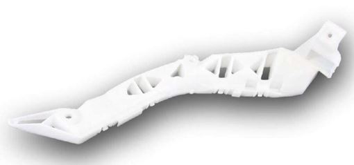 Mazda Rear, Driver Side Bumper Bracketr Bracket-Steel, Replacement REPM762704