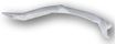 Mazda Rear, Driver Side Bumper Bracketr Bracket-Steel, Replacement REPM762704