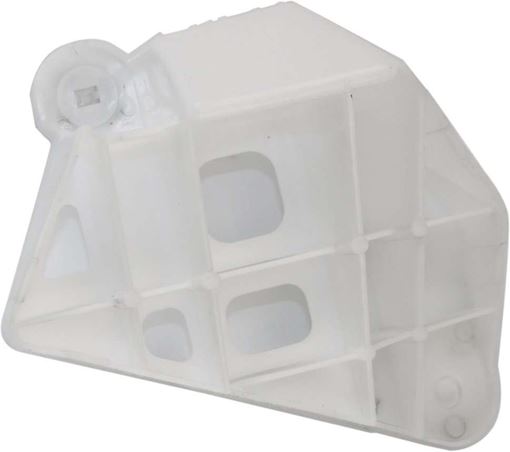 Mazda Rear, Passenger Side Bumper Bracketmper Bracket-Plastic, Replacement REPM762707
