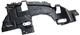 Mercedes Benz Rear, Passenger Side Bumper Bracketmper Bracket-Plastic, Replacement REPM762719