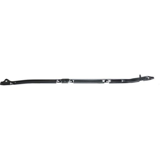 Nissan Rear, Driver Side Bumper Bracketr Bracket-Steel, Replacement REPN762724