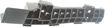 Bumper Bracket, Forester 14-18 Front Bumper Bracket Rh, Side Bumper, Plastic, Replacement REPS013117