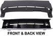 Saturn Front Bumper Bracket-Steel, Replacement REPS019502