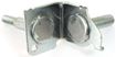 Toyota Front, Passenger Side Bumper Bracket-Steel, Replacement REPT013131