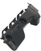 Toyota Rear, Passenger Side Bumper Bracketmper Bracket-Plastic, Replacement REPT762721