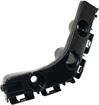Jeep Front, Driver Side Bumper Bracket-Steel, Replacement RJ01310004