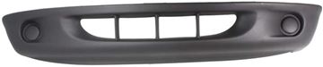 Dodge Front, Lower Bumper Cover-Textured, Plastic, Replacement 10017