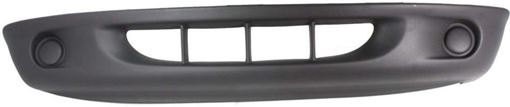 Dodge Front, Lower Bumper Cover-Textured, Plastic, Replacement 10017