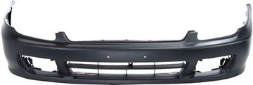 Honda Front Bumper Cover-Primed, Plastic, Replacement 13801P