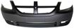 Dodge Front Bumper Cover-Primed top; Textured bottom, Plastic, Replacement ARBD010302P