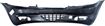 Chrysler Front Bumper Cover-Textured top; Primed bottom, Plastic, Replacement C010310