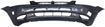 Dodge Front Bumper Cover-Primed top; Textured bottom, Plastic, Replacement D010310P