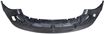Dodge Front Bumper Cover-Primed top; Textured bottom, Plastic, Replacement D010310P