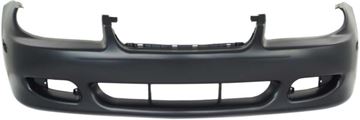 Dodge Front Bumper Cover-Primed, Plastic, Replacement D010315