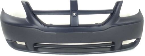 Dodge Front Bumper Cover-Primed, Plastic, Replacement D010338P