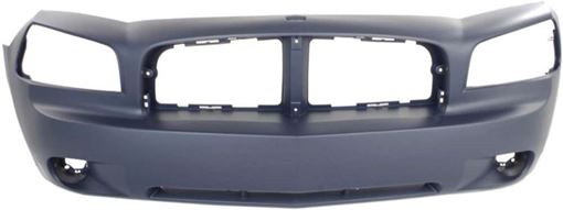 Dodge Front Bumper Cover-Primed, Plastic, Replacement D010345P