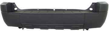 Ford Rear Bumper Cover-Textured, Plastic, Replacement F760128PQ