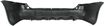 Ford Rear Bumper Cover-Textured, Plastic, Replacement F760128PQ