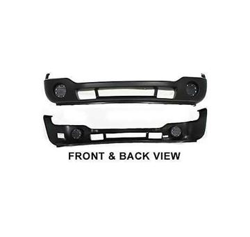 GMC Front Bumper Cover-Primed, Plastic, Replacement G010303P