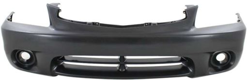 Bumper Cover, Accent 00-02 Front Bumper Cover, Primed, W/O Fog Light Holes, Hatchback, Replacement H010330