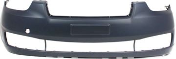 Hyundai Front Bumper Cover-Primed, Plastic, Replacement H010357PQ