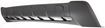 Honda Front, Lower Bumper Cover-Black, Plastic, Replacement H015901