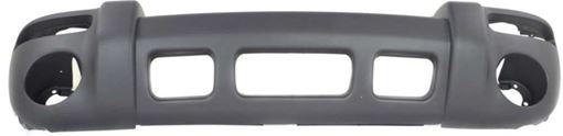 Jeep Front Bumper Cover-Textured, Plastic, Replacement J010302