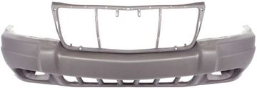 Jeep Front Bumper Cover-Textured, Plastic, Replacement J010313