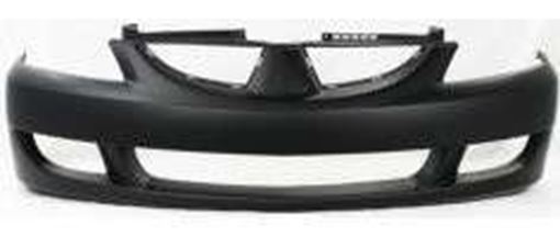 Mitsubishi Front Bumper Cover-Primed, Plastic, Replacement M010345P