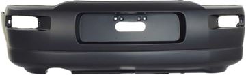 Mitsubishi Rear Bumper Cover-Primed, Plastic, Replacement MT3201P