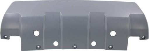 Nissan Front, Lower Bumper Cover-Gray, Plastic, Replacement N010319