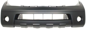 Nissan Front Bumper Cover-Primed, Plastic, Replacement N010322P