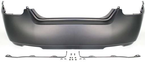 Nissan Rear Bumper Cover-Primed, Plastic, Replacement N760109P