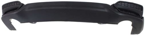 Acura Rear, Lower Bumper Cover-Textured, Plastic, Replacement RA76010007