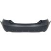 Toyota Rear Bumper Cover-Primed, Plastic, Replacement RBT760101