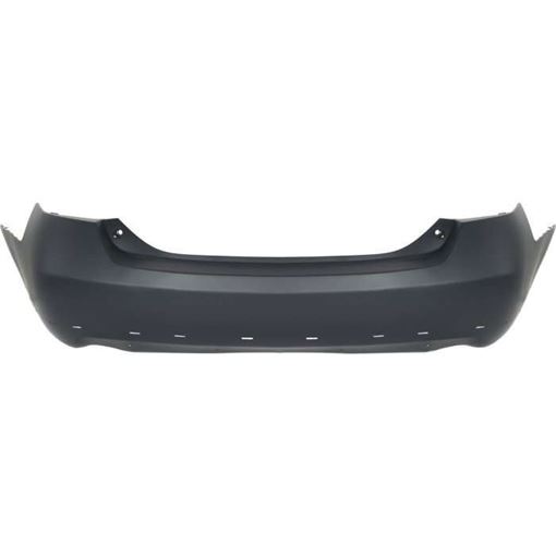 Toyota Rear Bumper Cover-Primed, Plastic, Replacement RBT760101