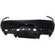 Dodge Rear, Upper Bumper Cover-Primed, Plastic, Replacement RD76010001P